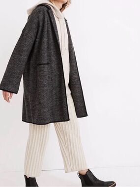 Chic Charcoal Coatigan Madewell